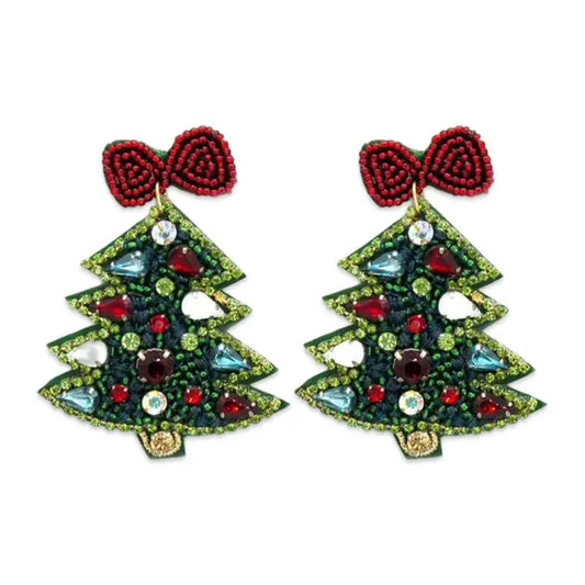 Christmas Tree Earrings