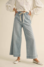 Tie Front Denim