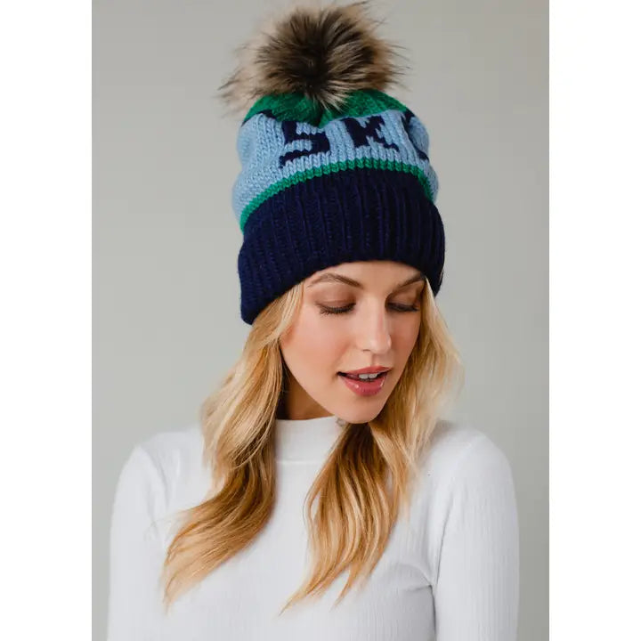 Navy Ski Hat