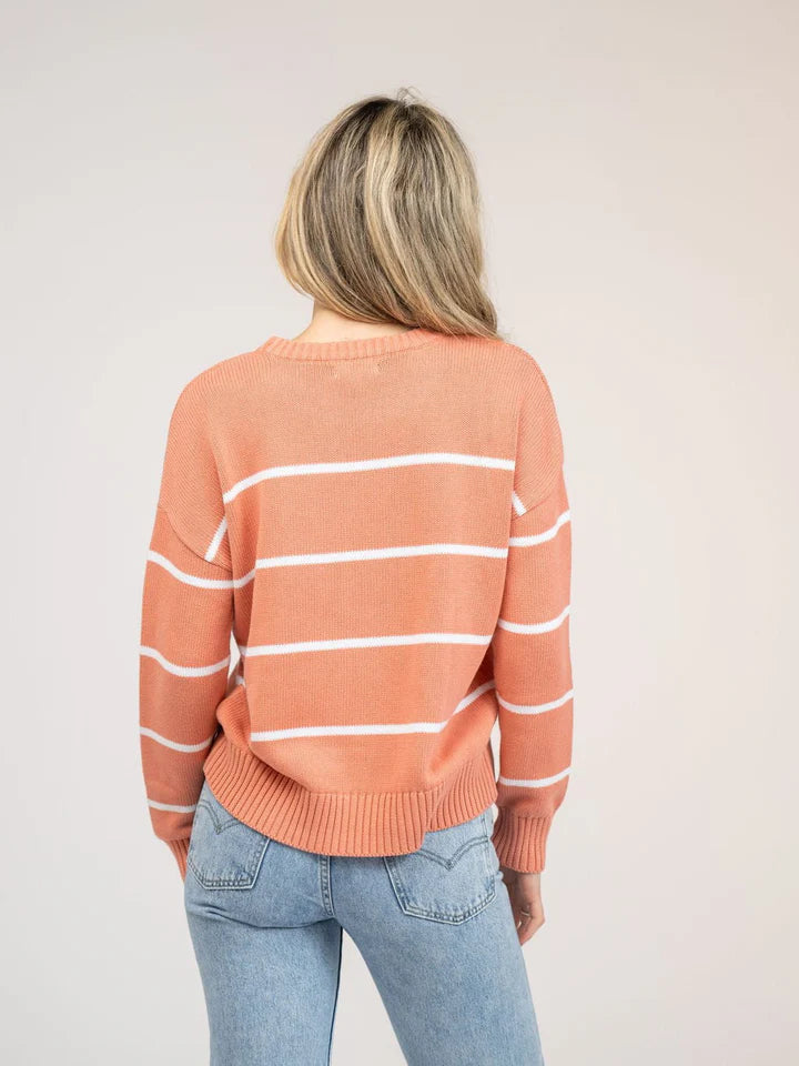 Nantucket Red Stripe Sweater