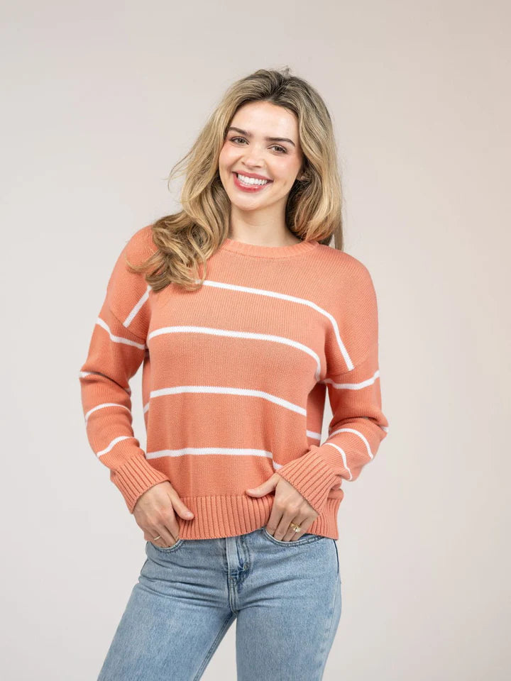 Nantucket Red Stripe Sweater