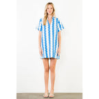 Wave Pattern Dress