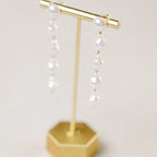 Natural Pearl Drop Earrings