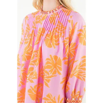 Hanalei Floral Pattern Top