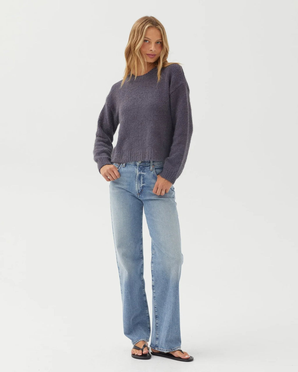 Drop Shoulder Sweater