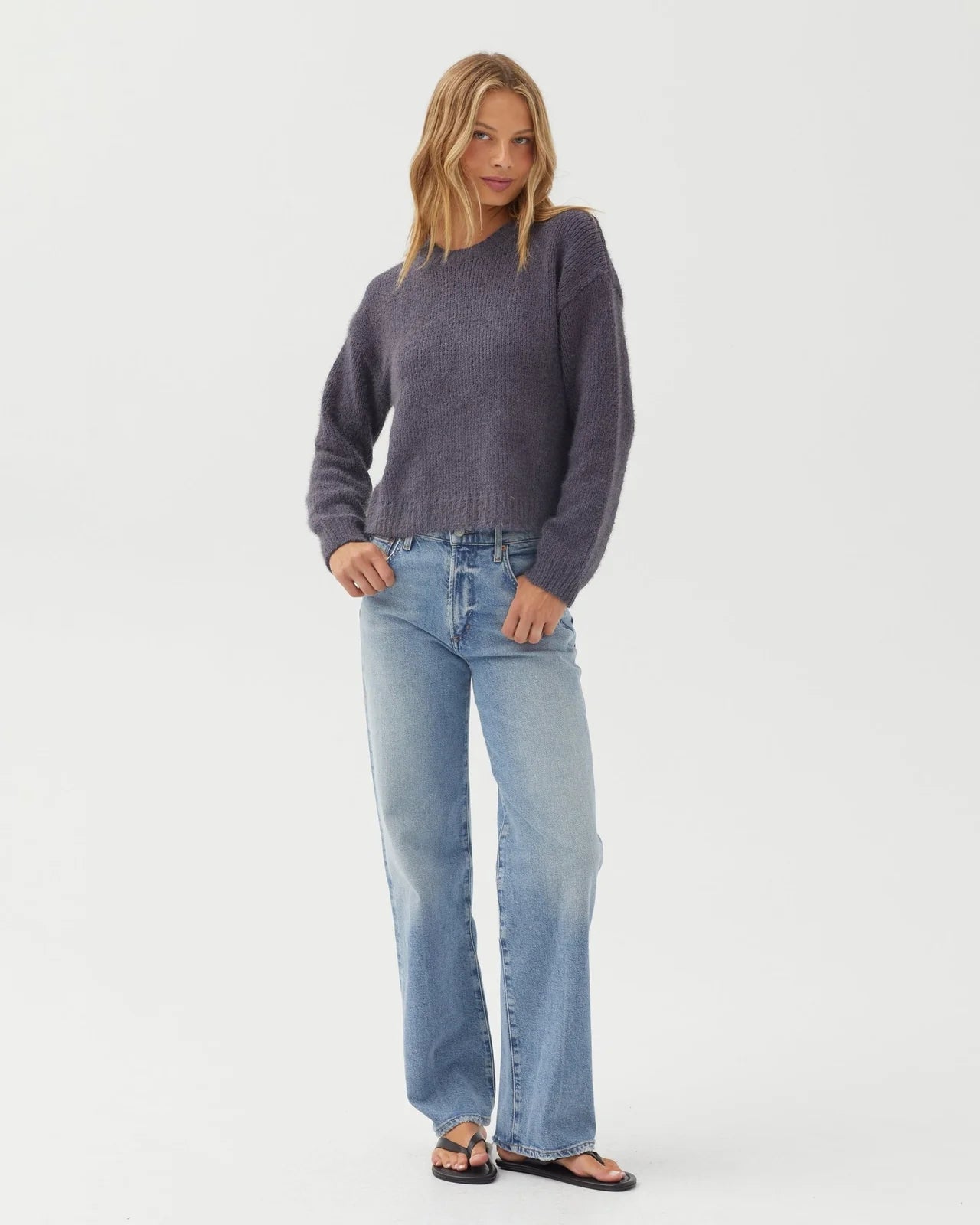 Drop Shoulder Sweater