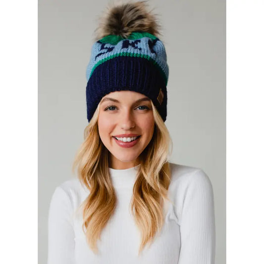 Navy Ski Hat