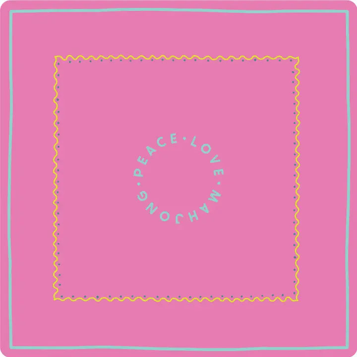 Mahjong Mat- Pink