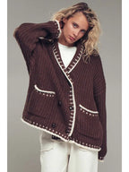 Chunky Knit Oversized Cardigan