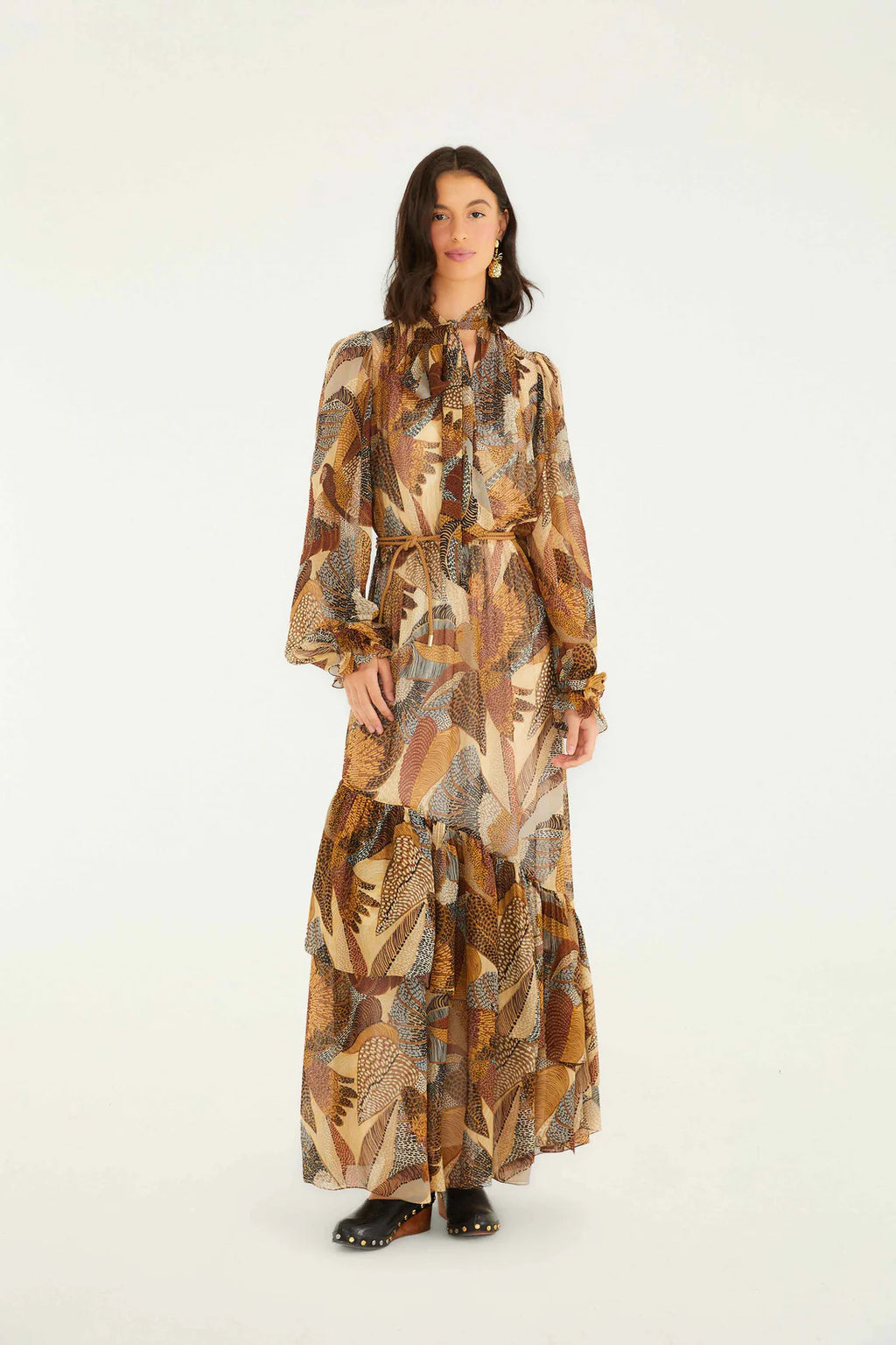 farm rio dotted macaws maxi dress FARM RIO