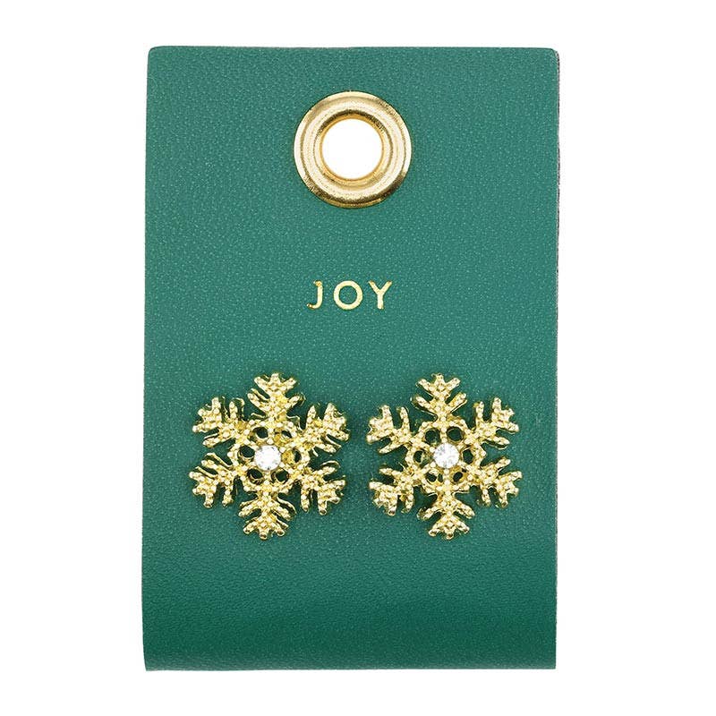 Holiday Stud Love Earrings