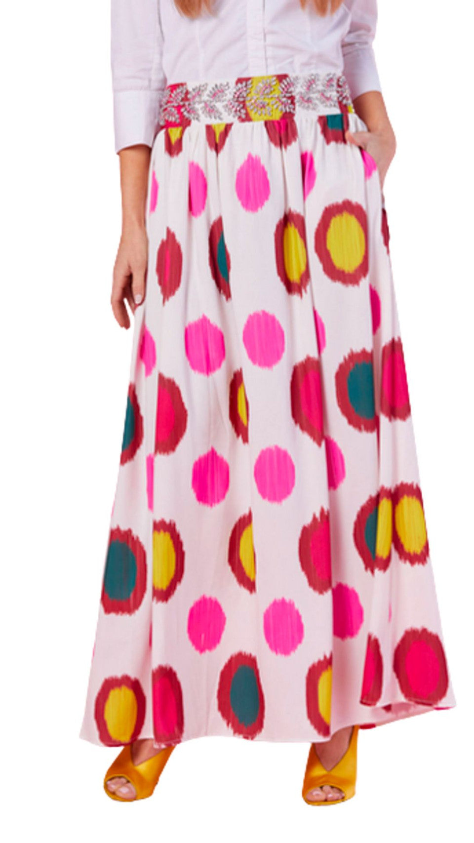 Lillian Skirt - Holiday Baubles