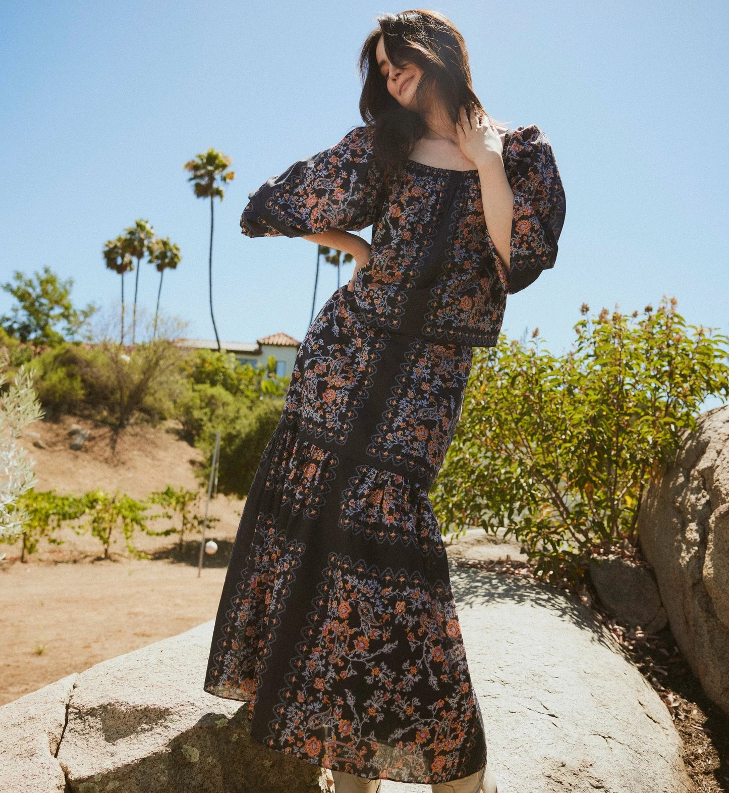 Marjorie Ankle Skirt