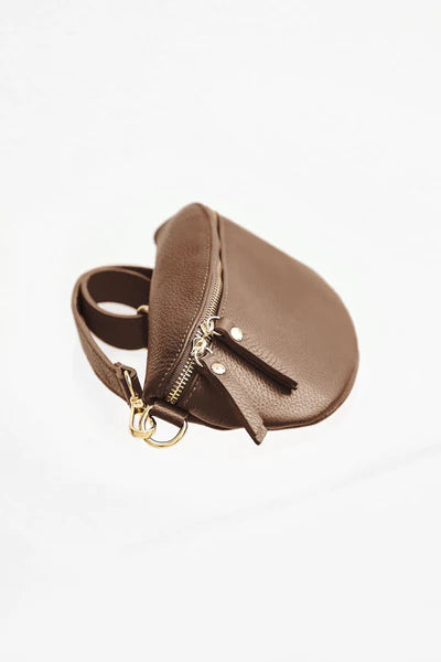 Shelly Italian Leather Fanny - multi colors