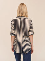 Split Back Button Down Shirt