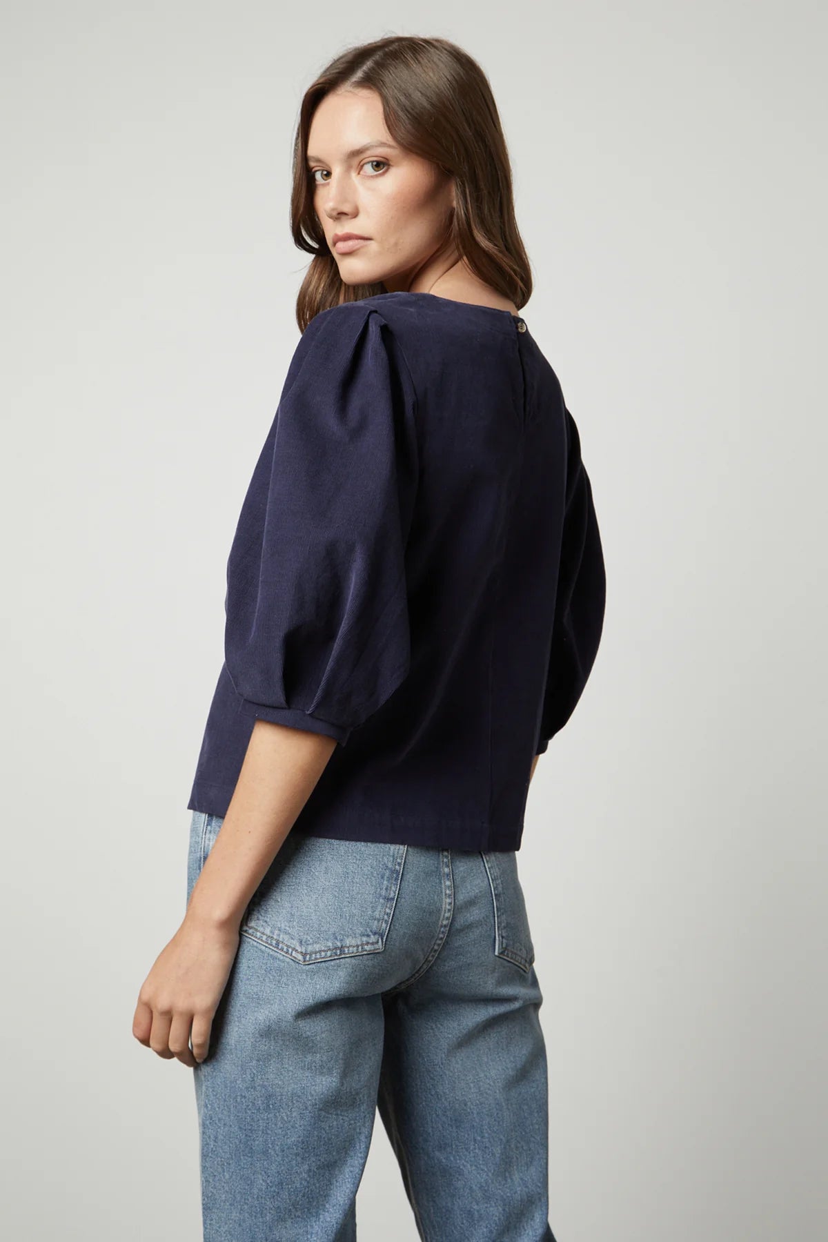 Tarah Corduroy Top - Night