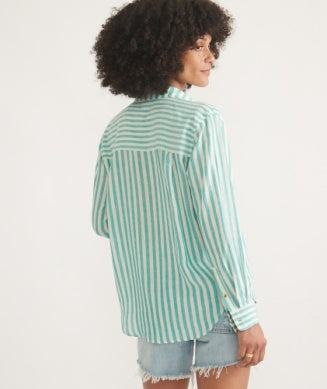 Abbey Linen Button Down