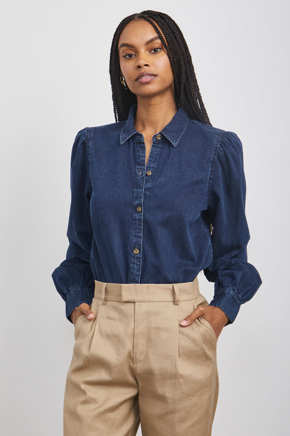 ANGELICA SHIRT - DARK VINTAGE