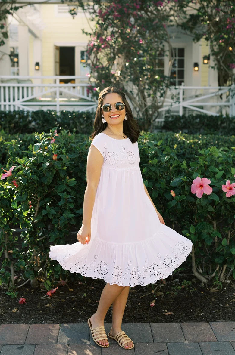 Sconset Dress - White