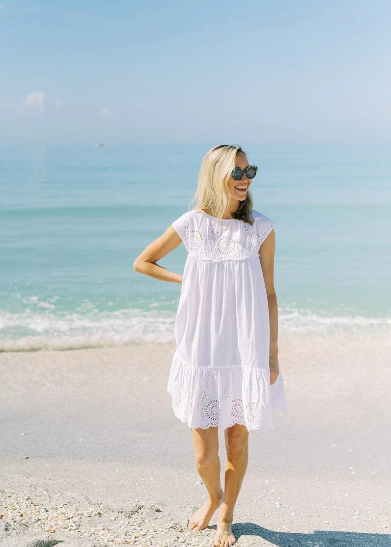 Sconset Dress - White