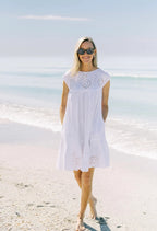 Sconset Dress - White