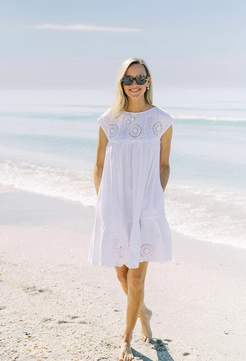 Sconset Dress - White