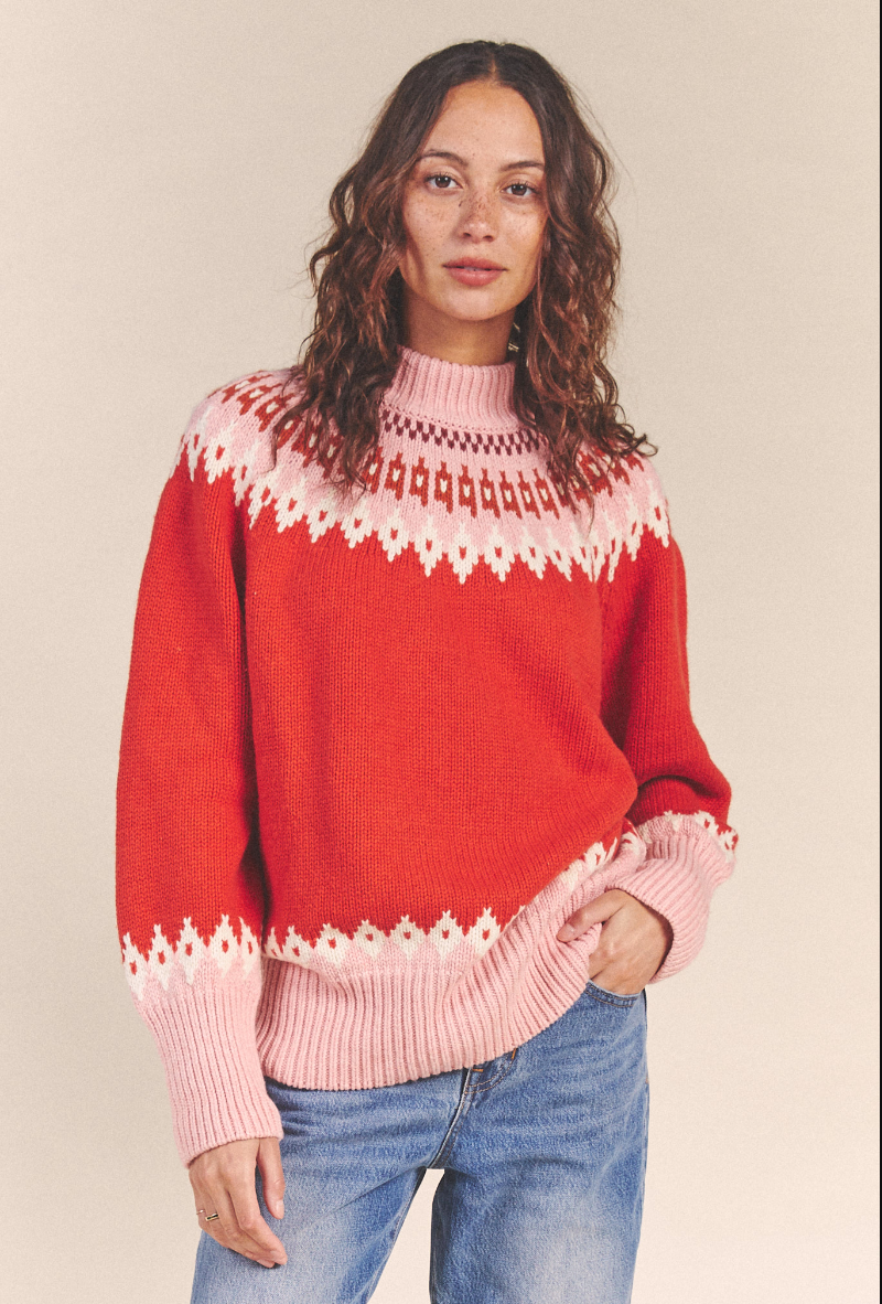 Kimi Oversized Fairisle Sweater