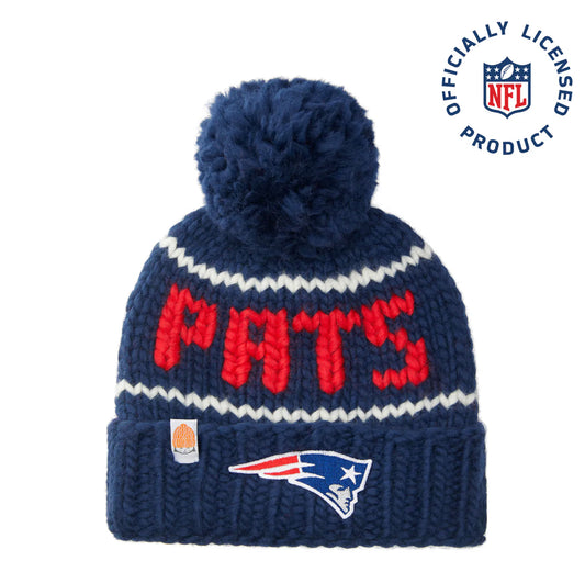 Patriots Beanies by Shi* That I Knit