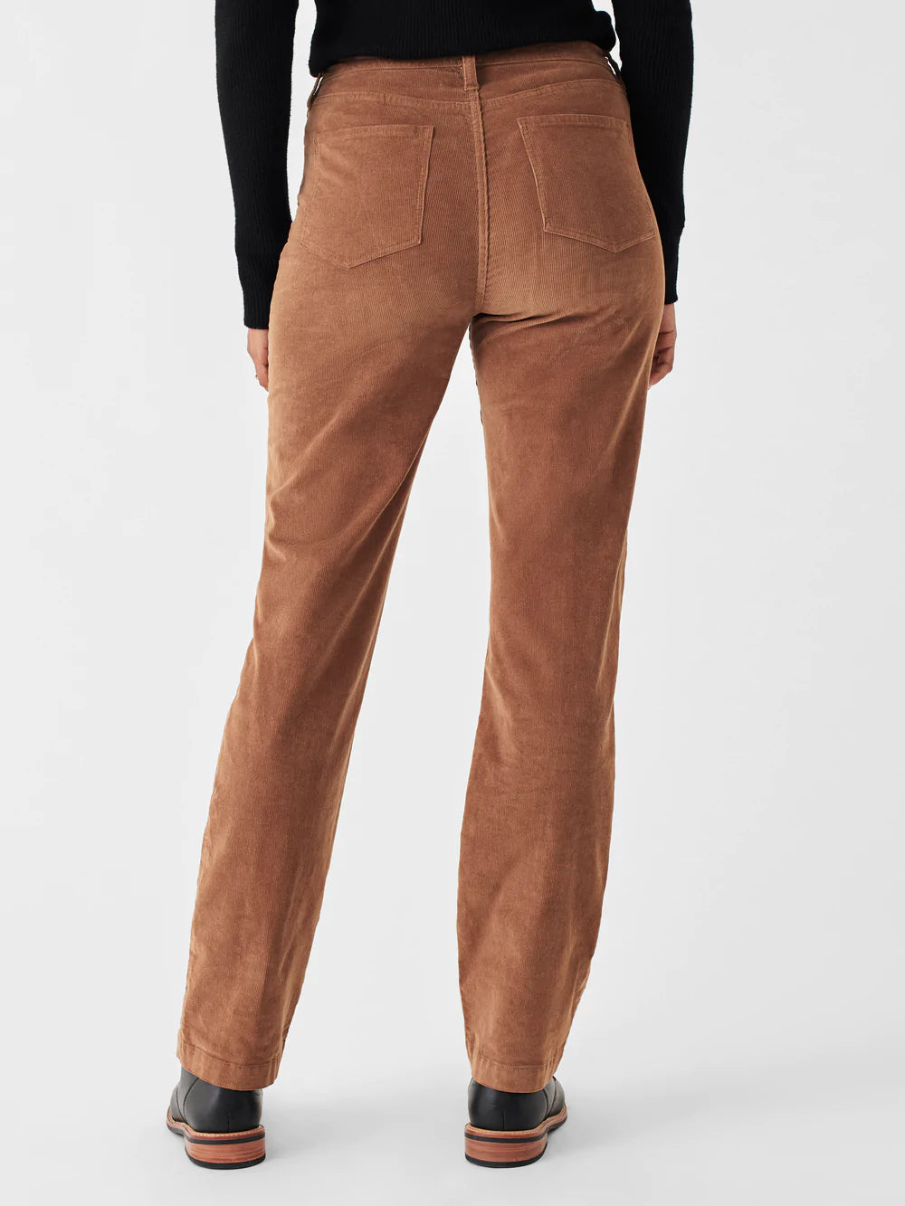Stretch Cord Julianne Pant- Cord Brown